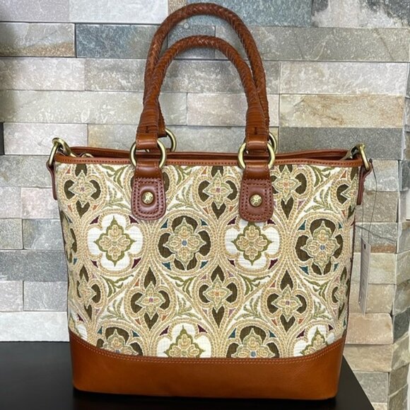 Patricia Nash Discovery Collection Lesina Women's Tote - Picture 6 of 12